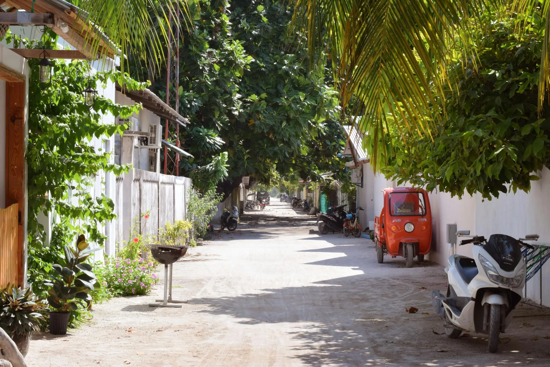 La vie locale à Rasdhoo
